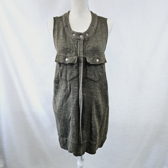 Free People Highway Vest Army Green size Large - Picture 3 of 10
